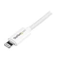 Miniatyrbild 4 av 4: Lightning-kabel till USB - StarTech.com - USBLT2MW - 2 m - Vit - Synkronisering och laddning