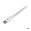 Miniatyrbild 1 av 4: Lightning-kabel till USB - StarTech.com - USBLT2MW - 2 m - Vit - Synkronisering och laddning