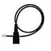 Jabra Quick Disconnect (QD) rak bottensladd, 0,5 meter