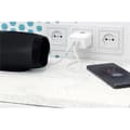 Miniatyrbild 4 av 4: Dubbel USB QC3.0 28W snabbladdare upp till 4x snabbare Vit