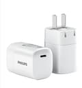 Miniatyrbillede 1 af 5: Philips 20w opladningshoved Apple PD20w oplader android ios type-c hurtig opladningsgrænseflade