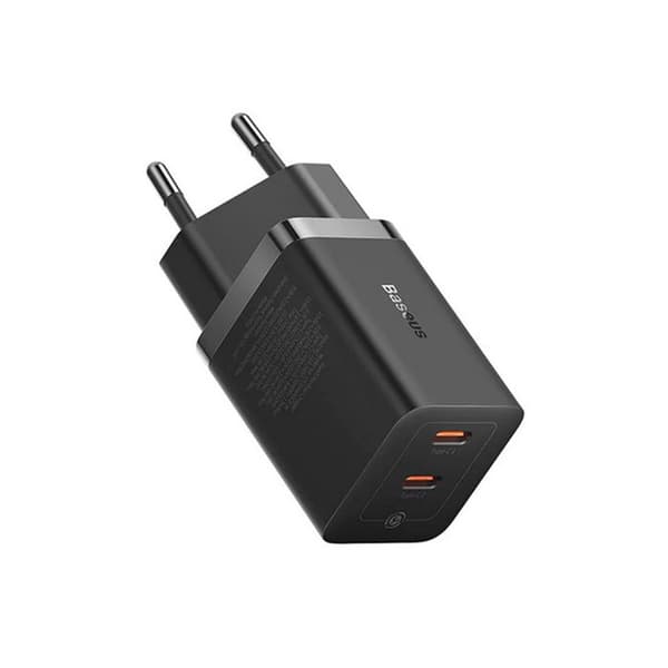 SNABBLADELARE BASEUS GAN 5 PRO, C+C, 40W, EUROPEISK VERSION.