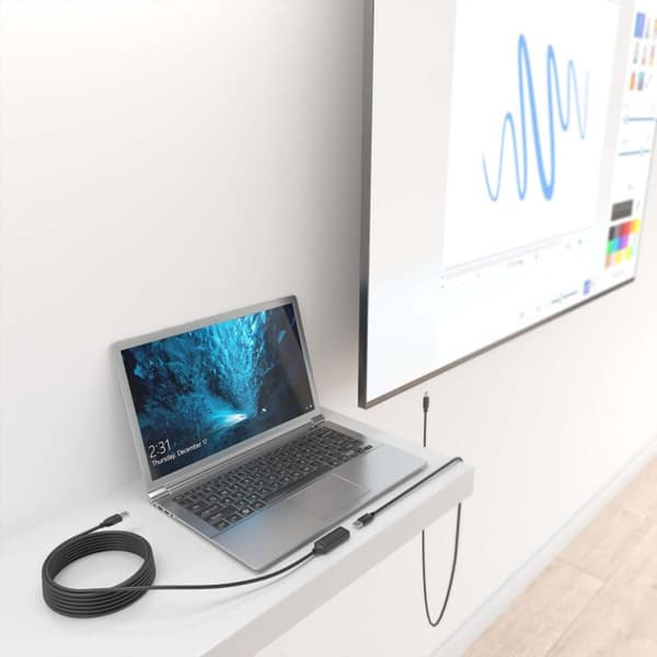 USB-kabel Aisens A101-0915 Svart