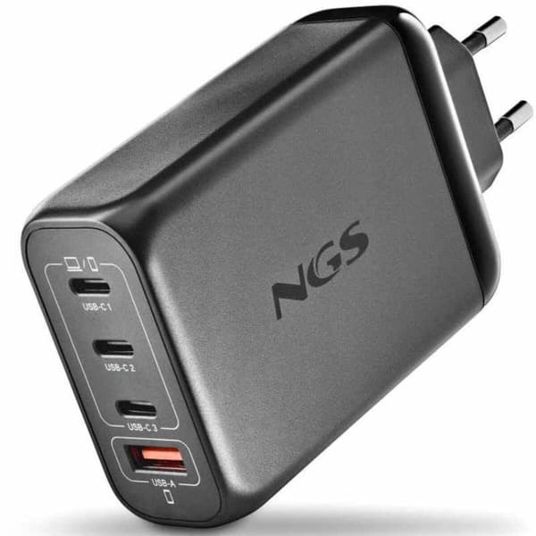 Laptop-oplader NGS BUD240W 240 W Sort