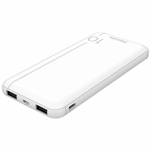 Powerbank Philips DLP1810NW/62 Hvid 10000 mAh
