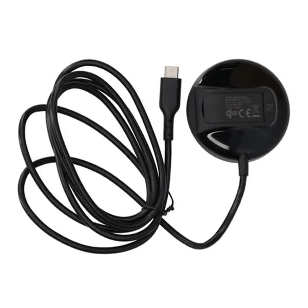 Rvelon Trådlös MagSafe Laddare med Stativ Qi2 15W USB-C - Svart