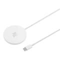 Pikkukuva 2 / 5: Rvelon Trådlös MagSafe Laddare med Stativ Qi2 15W USB-C - Vit