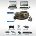 Miniatyrbillede 7 af 8: USB forlængerkabel Ewent EW1023 Sort