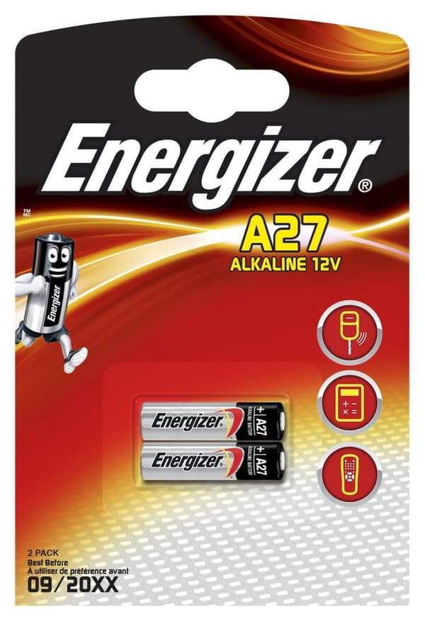 Energizer ALKALIN A27 2PK, 639333