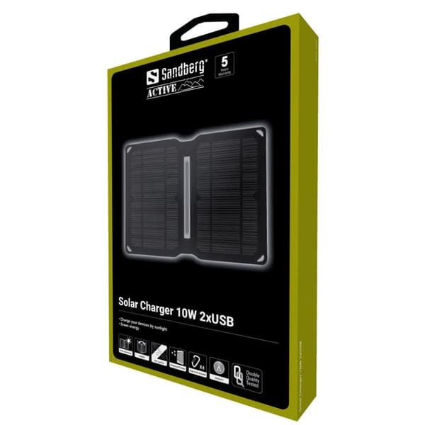 Sandberg aurinkolaturi 10W 2xUSB, 420-69