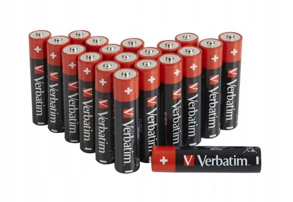 Verbatim ALKALINE AAA-batterier, 20 stk., 49876