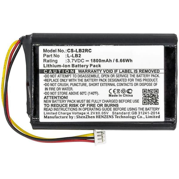CoreParts 6,66 Wh Li-ion 3,7 V 1800 mAh Sort Batteri til Logitech Tastatur, Mus, MBXKM-BA011