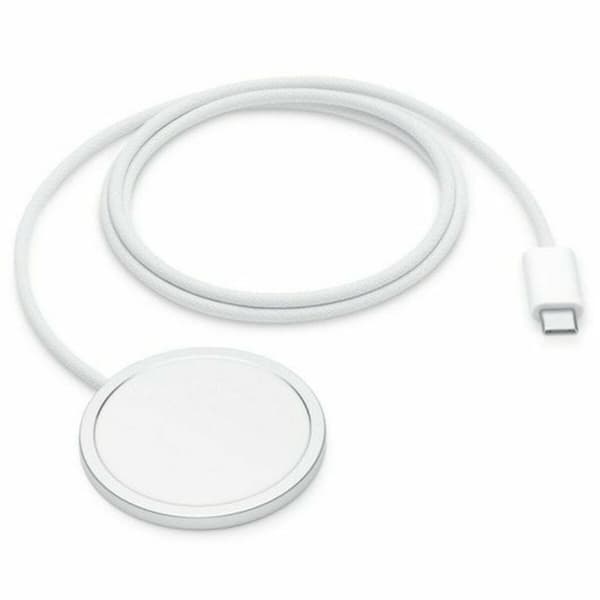 Trådløs oplader Apple Hvid