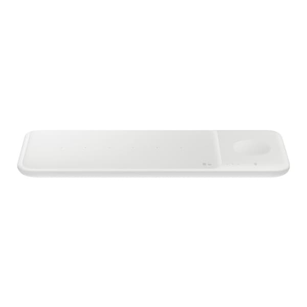 Trådlös laddare - Samsung - TRIO Induction Pad - 9W Snabbladdning - Samtidig laddning - Vit