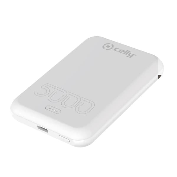 Powerbank Celly MAGPB5000EVOWH 5000 mAh Hvit