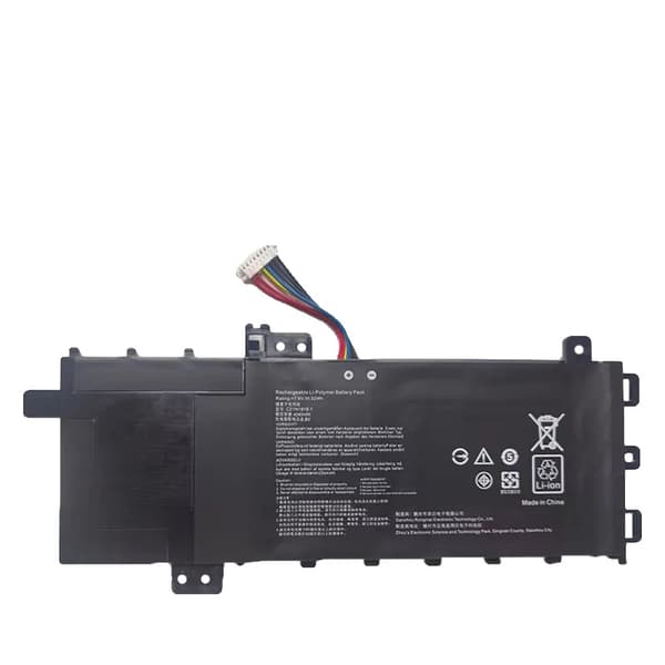 Laptopbatteri, 7,6V spænding, 4240mAh kapacitet,Type A
