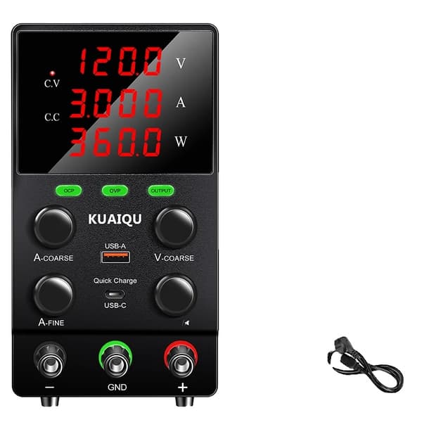 Säädettävä tasavirtalähde, OCP OVP -suojaus, 30V lähtö,AC 220V, OCP OVP 120V3A
