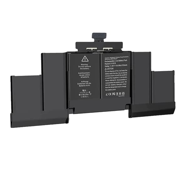 MacBook Pro 15" Batteriudskiftning, 8600mAh Kapacitet, 11.36V Spænding,A1618