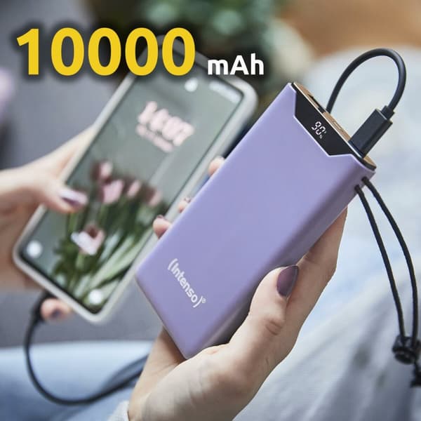 Powerbank INTENSO 7332033 Syren Lilla 10000 mAh