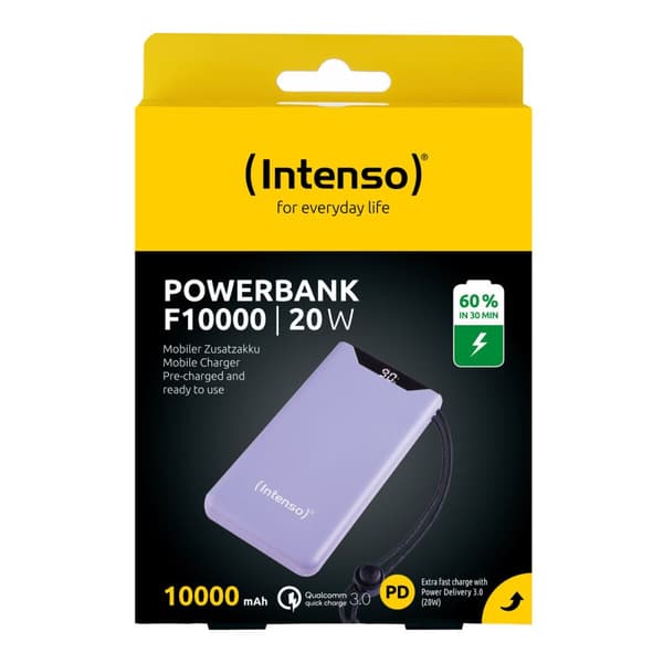 Powerbank INTENSO 7332033 Syren Lilla 10000 mAh