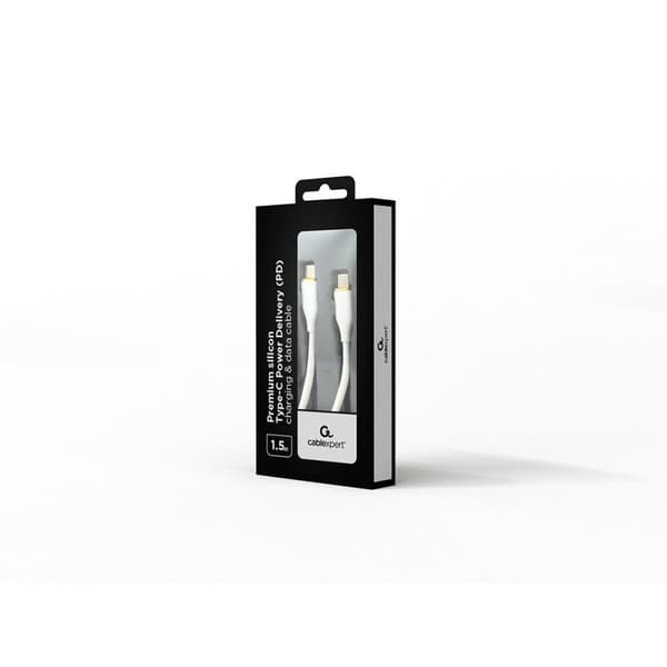 Laddare GEMBIRD CC-USB2S-CMCM-1.5M-W