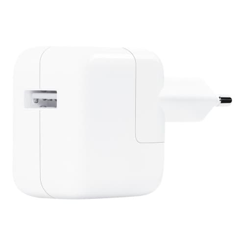 Apple 12W USB Power Adapter strömadapter - USB - 12 Watt Vit