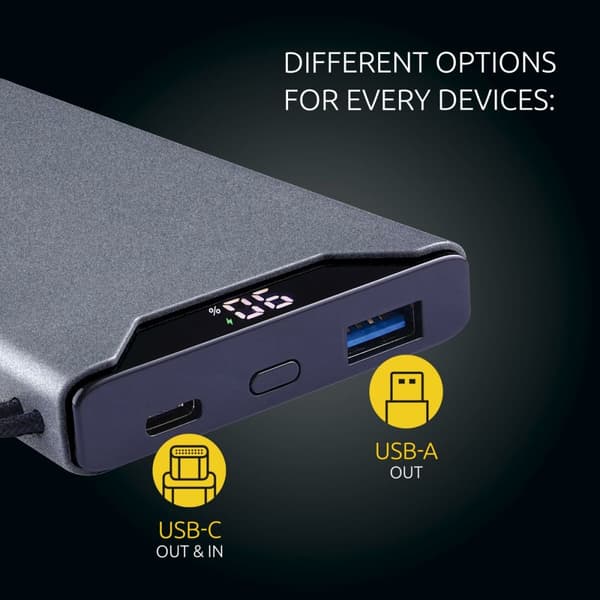 Powerbank INTENSO Harmaa 10000 mAh