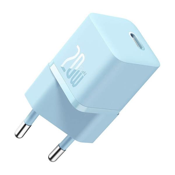 Vægoplader Baseus CCGN050103 Blå 20 W Blå