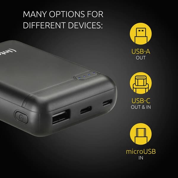 Varavirtalähde INTENSO XS10000 Musta 10000 mAh