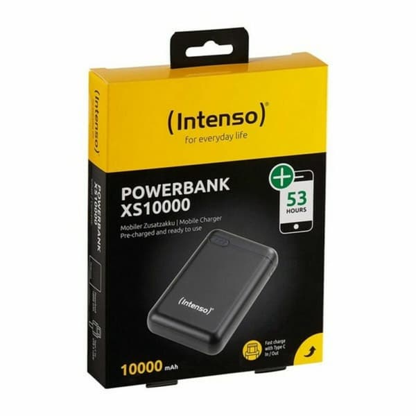 Varavirtalähde INTENSO XS10000 Musta 10000 mAh musta