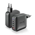 Miniatyrbild 4 av 6: NGS BUD 165W : Universell väggladdare 165W med 4 portar: 3 USB-C + 1 USB-A. Snabb och säker laddning. Samtidig laddning.
