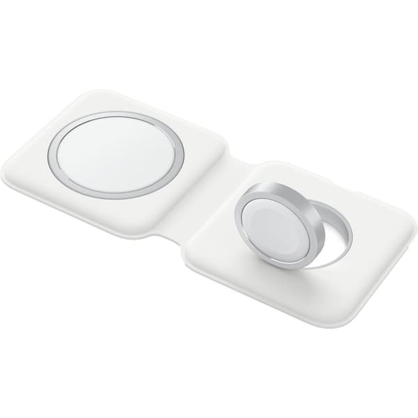 Apple MagSafe Duo trådlös laddare matta magnetisk Vit