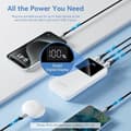 Miniatyrbild 3 av 4: Vention Power Bank 20000mAh 22,5W med Display LED Svart