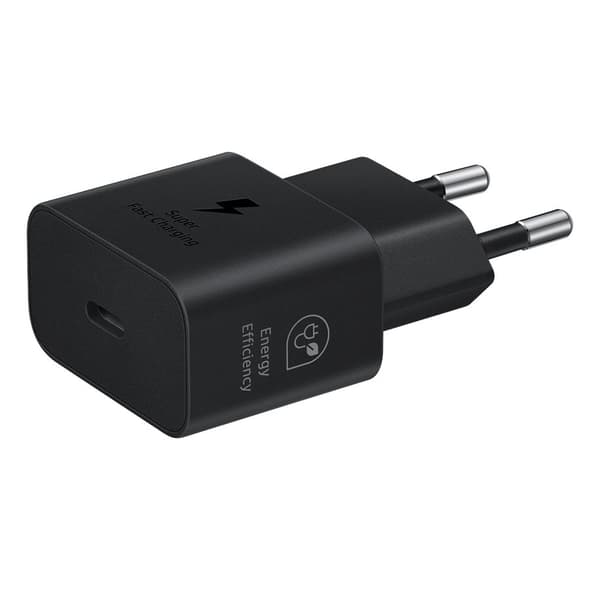 Samsung 25W USB-C GaN Strömadapter - Svart