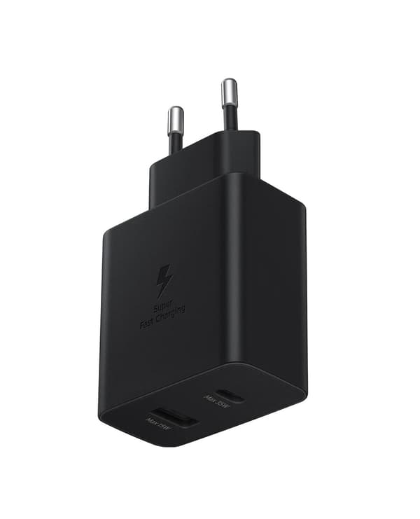 Samsung 35W PD StrömadapterDuo (USB-C, USB-A) Väggladdare bulk -Svart
