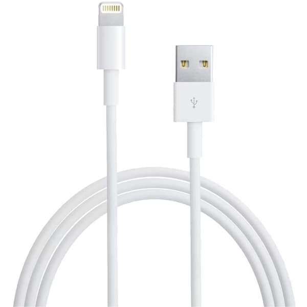 Apple Lightning till USB Kabel 2m Vit