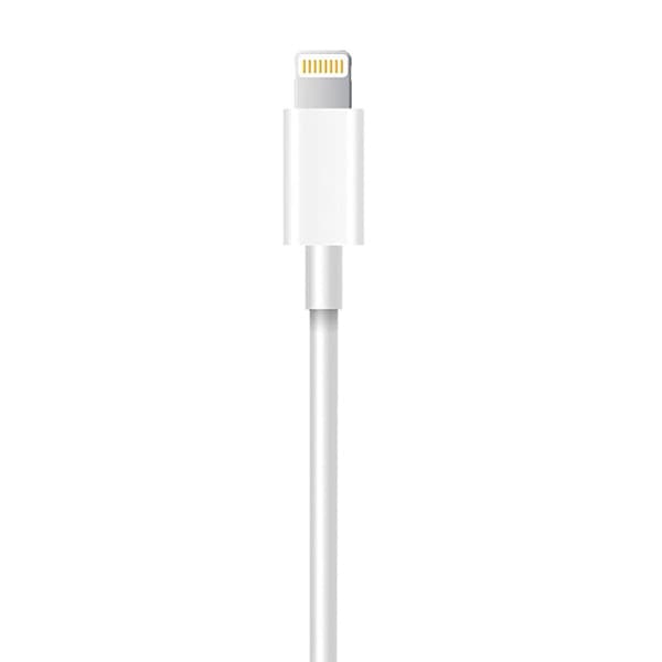 Apple Lightning till USB-C Kabel 2m bulk - Vit