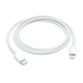 Miniatyrbild 1 av 3: Apple Lightning till USB-C Kabel 2m bulk - Vit