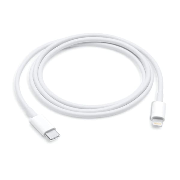 Apple Lightning till USB-C Kabel 2m bulk - Vit