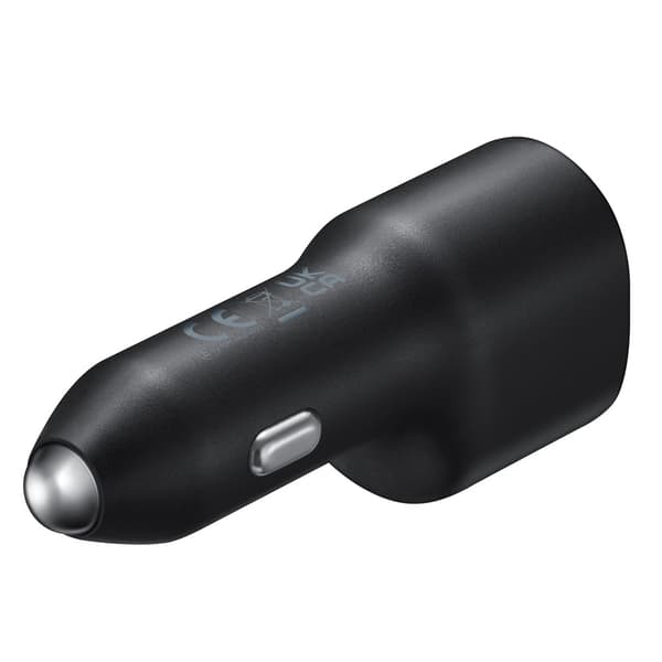 Samsung 40W USB-C USB-A Duo billaddare - Svart