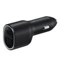 Miniatyrbild 1 av 4: Samsung 40W USB-C USB-A Duo billaddare - Svart