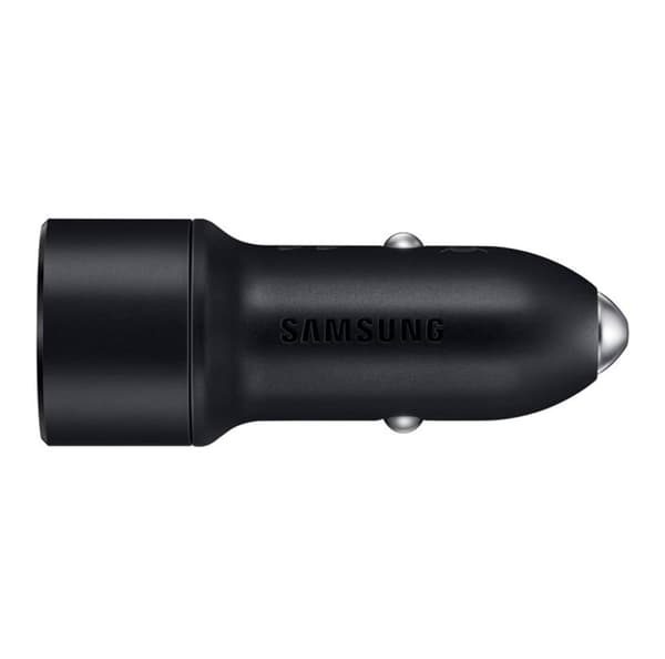 Samsung USB-A Duo snabbladdare billaddare - Svart