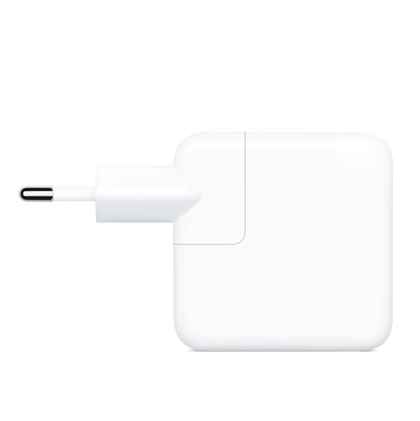 Apple 35W Dual USB-C strömadapter - Vit