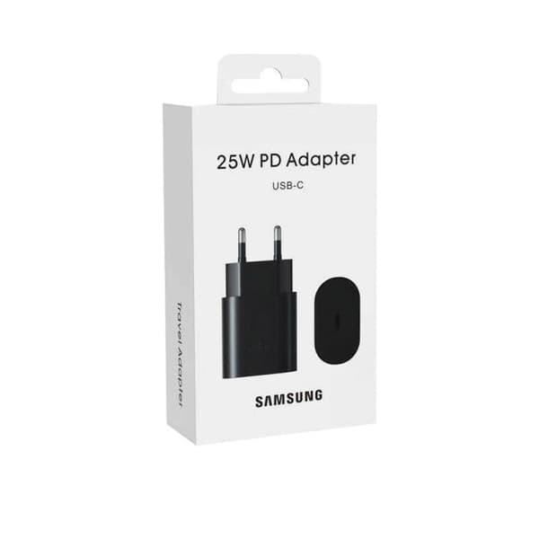 Samsung Väggladdare Type-C 25W Svart Svart