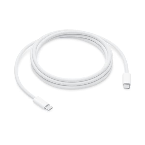 Apple 60W USB-C vävd laddningskabel 1m bulk - Vit