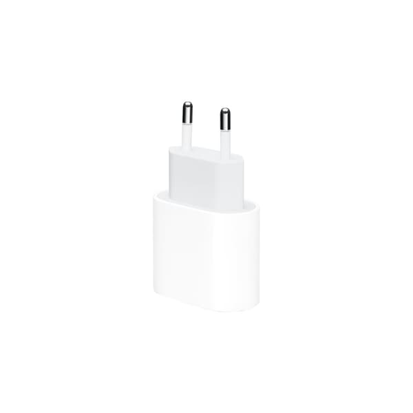 Apple 20W USB-C strömadapter Vit Vit