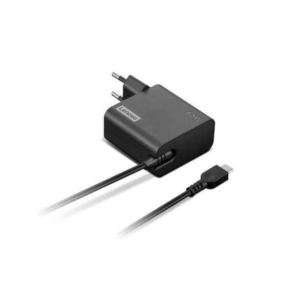 Kannettavan laturi Lenovo 4X21L54610 65 W musta