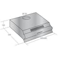 Miniatyrbild 2 av 2: Köksfläkt - AKPO - WK-7 P 3050 - Modern design - Energiklass A - Tyst