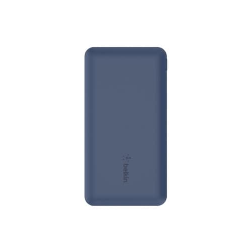 Belkin BoostCharge strömförsörjningsbank - 24 pin USB-C, 2 x USB - 18 Watt Blå