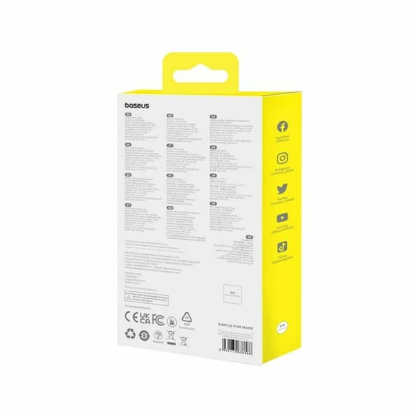 Powerbank Baseus P10059001113-00 Musta 10000 mAh